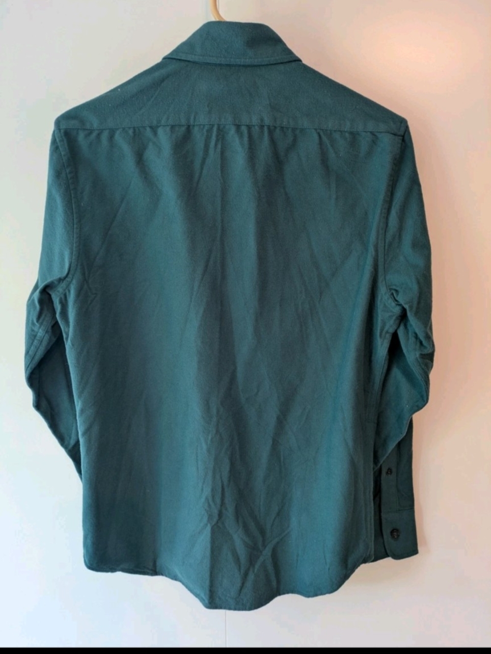 Taylor Stitch Teal Green Long-Sleeve Button-Up Shirt - Picture 2 of 3